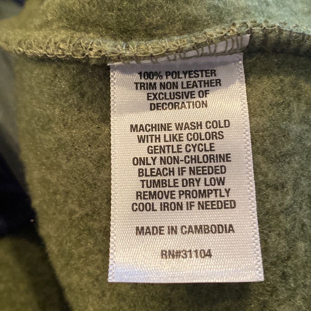 Crown & Ivy Men’s Green Vest Sz Large NWOT - Picture 10 of 10